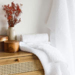 Waffel Bath Towel 2 Pcs Combo