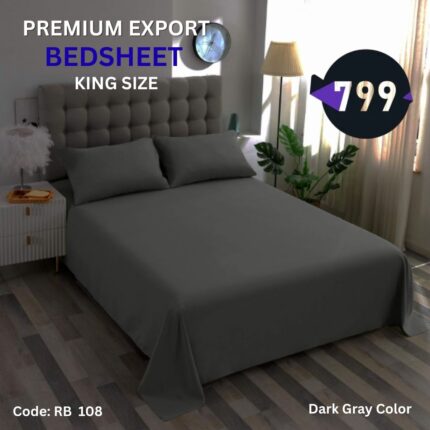 3 Pcs Set Bedsheet Set ( King Size)