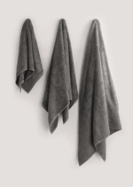 Grey Colour Combo Towel