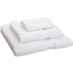 White Colour 3 Pcs Como Towel - Image 2
