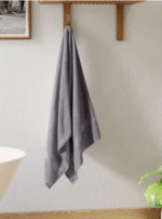 Bath Sheet Towel Grey Colour