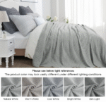 Waffle Blanket King Size