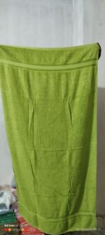 Bath Towel Green Colour - Image 3