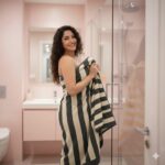 Bath Sheet Towel Black Step