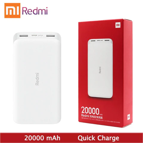 cc8b7bd55ca6d72de5e2809c86d5a9d5_480x Redmi Power Bank 20,000 mAh Fast Charging - Image 1
