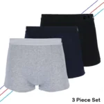 Men's Boxer Underwear – 3 Pack (Soft Cotton Stretch) - Image 2