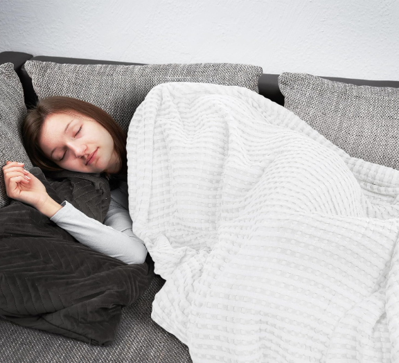 ৪ Waffle Blanket King Size - Image 4