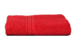 Bath Towel Red Colour - Image 2