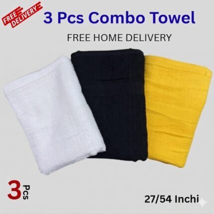 Bath Towel Combo - 27"/54" Inchi