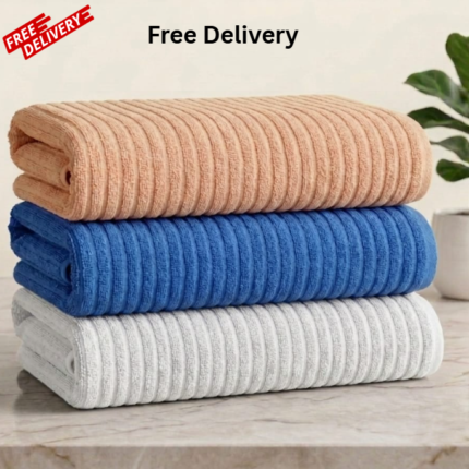3 Pcs Big Size Towel – (S3:2)