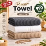 Bath Towel Combo (27″/54″) Inchi