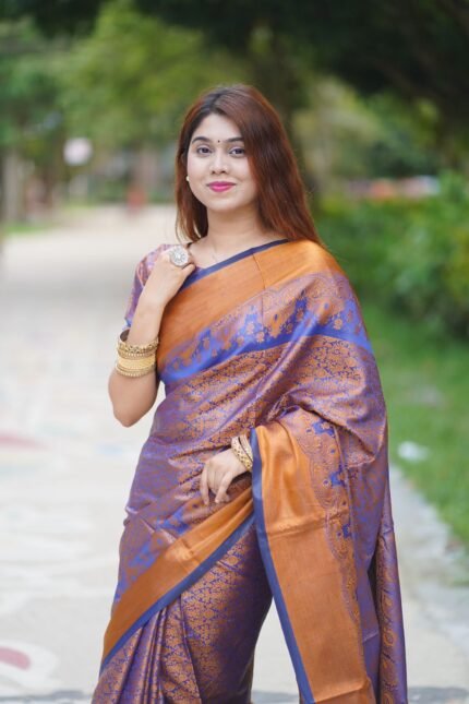 Kanjivaram katan Sharee